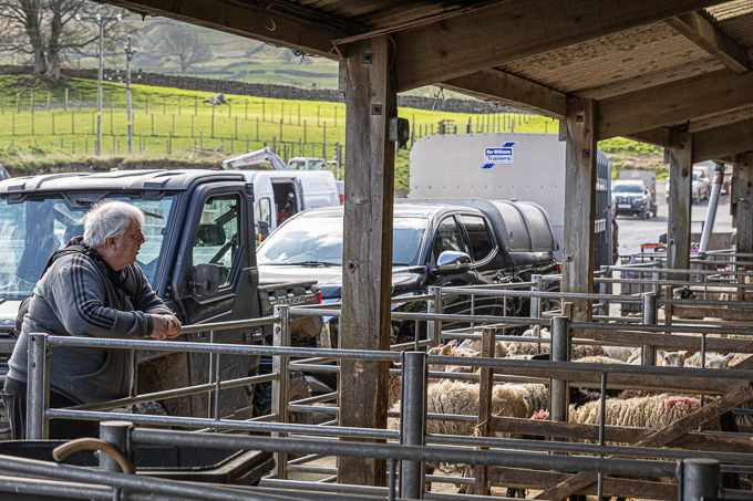 Gerry at Hawes sales
